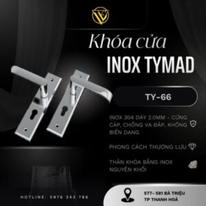 Khóa Cửa Inox TYMAD TY-66
