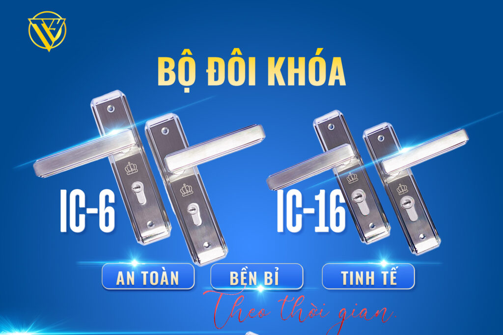 Khóa Inox 304 Cadler IC-6 & IC-16 Chính Hãng tại Thắng Yến Thanh Hóa