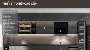 Phụ Kiện Tủ Bếp Gồm Những Gì? Những Chi Tiết Quyết Định Sự Tiện Nghi Của Căn Bếp phu kien tu bep thang yen