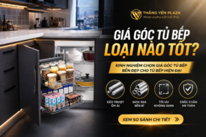 gia goc tu bep loai nao tot