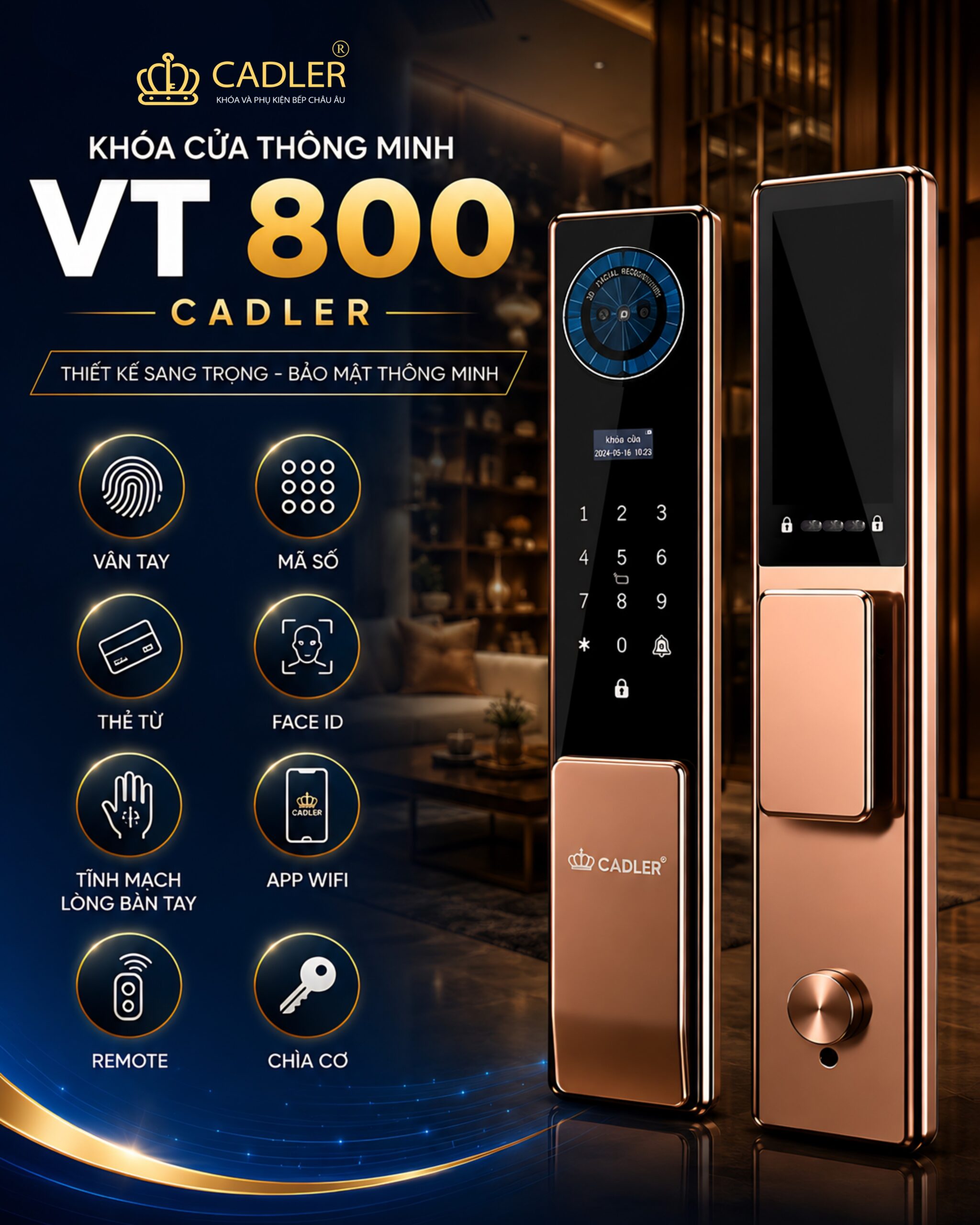 Khóa Cửa Thông Minh Thanh Hóa Giá Bao Nhiêu? Nên Chọn Loại Nào? Khóa Cửa Thông Minh Thanh Hóa Giá Bao Nhiêu? Nên Chọn Loại Nào?